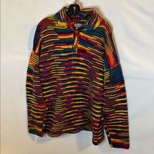 Colorful Striped Sweater for Men